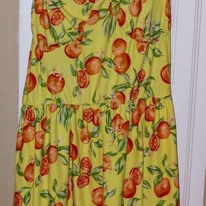 Women's No Boundaries Very Colorful Dress. Built In Bra. Size XXXL (21).